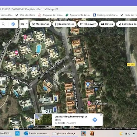 Vakantiehuis Casa Na Colina - Moradia Com Piscina Tavira