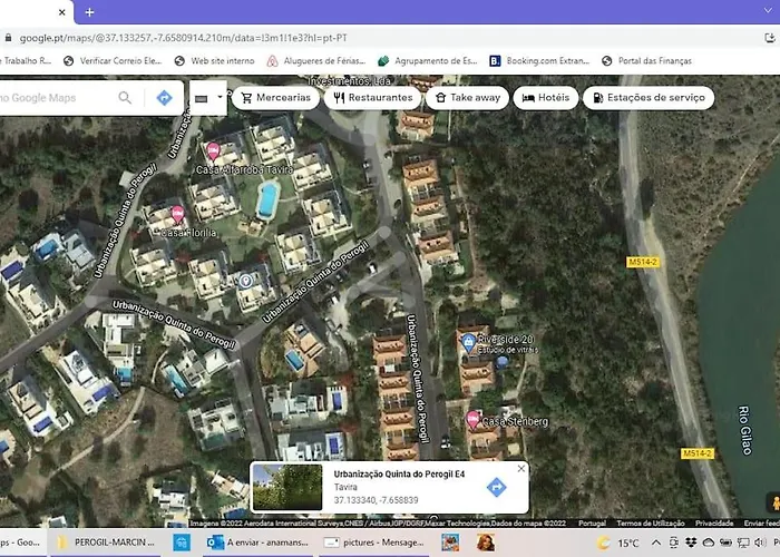 Vakantiehuis Casa Na Colina - Moradia Com Piscina Tavira